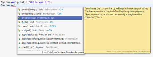 Tooltip screenshot